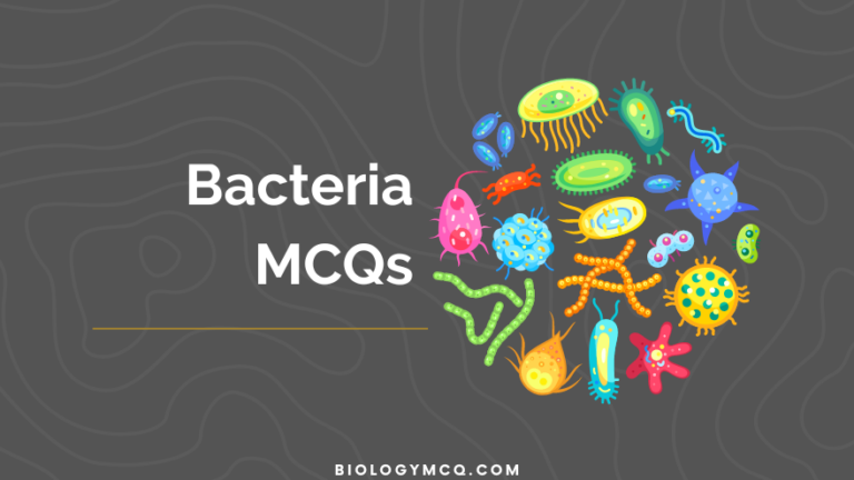 MCQ on Bacteria
