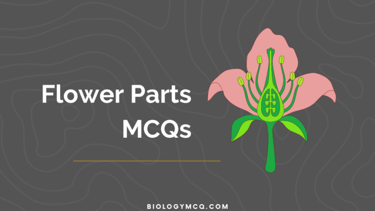 Flower Parts MCQs