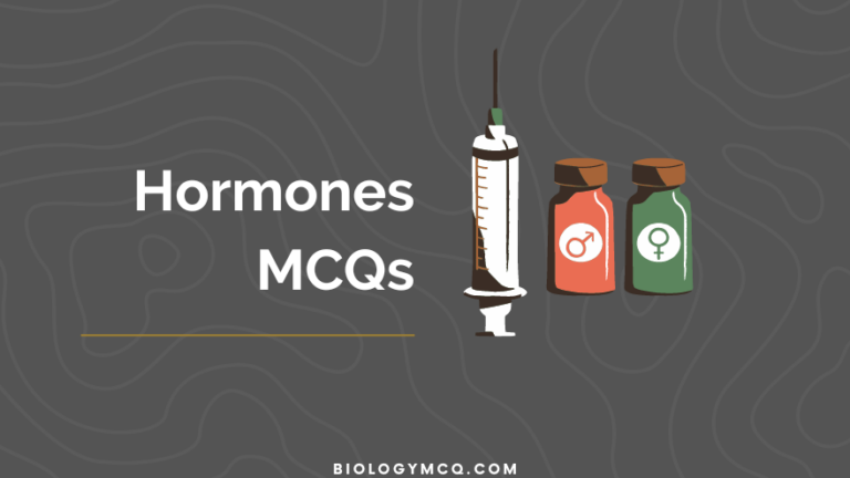 Hormones MCQs