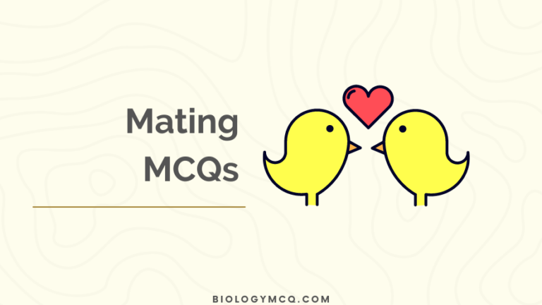 Mating MCQs