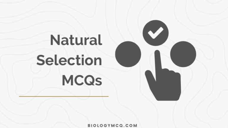 Natural Selection MCQs