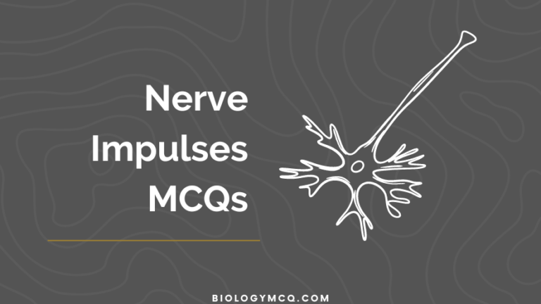 Nerve Impulses MCQs