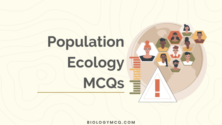 Population Ecology MCQs