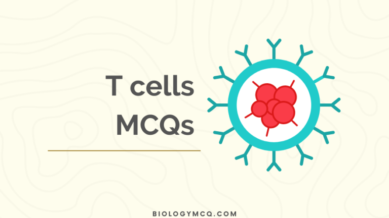 T cells MCQs